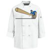 Eight Knot Button Chef Coat with Thermometer Pocket Thumbnail