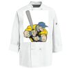 Eight Knot Button Chef Coat with Thermometer Pocket Thumbnail