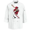 Eight Knot Button Chef Coat with Thermometer Pocket Thumbnail