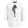 Eight Knot Button Chef Coat with Thermometer Pocket Thumbnail