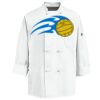 Eight Knot Button Chef Coat with Thermometer Pocket Thumbnail