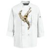 Eight Knot Button Chef Coat with Thermometer Pocket Thumbnail