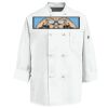 Eight Knot Button Chef Coat with Thermometer Pocket Thumbnail