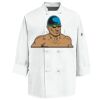 Eight Knot Button Chef Coat with Thermometer Pocket Thumbnail