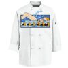 Eight Knot Button Chef Coat with Thermometer Pocket Thumbnail