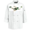 Eight Knot Button Chef Coat with Thermometer Pocket Thumbnail