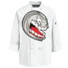 Eight Knot Button Chef Coat with Thermometer Pocket Thumbnail