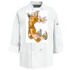 Eight Knot Button Chef Coat with Thermometer Pocket Thumbnail