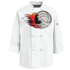Eight Knot Button Chef Coat with Thermometer Pocket Thumbnail