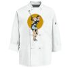 Eight Knot Button Chef Coat with Thermometer Pocket Thumbnail