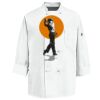 Eight Knot Button Chef Coat with Thermometer Pocket Thumbnail