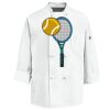 Eight Knot Button Chef Coat with Thermometer Pocket Thumbnail