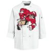 Eight Knot Button Chef Coat with Thermometer Pocket Thumbnail