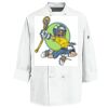 Eight Knot Button Chef Coat with Thermometer Pocket Thumbnail