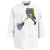 Eight Knot Button Chef Coat with Thermometer Pocket Thumbnail