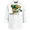 Eight Knot Button Chef Coat with Thermometer Pocket Thumbnail