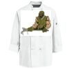 Eight Knot Button Chef Coat with Thermometer Pocket Thumbnail
