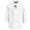 Eight Knot Button Chef Coat with Thermometer Pocket Thumbnail