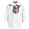 Eight Knot Button Chef Coat with Thermometer Pocket Thumbnail